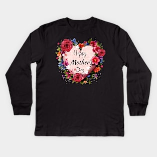 mothers day Kids Long Sleeve T-Shirt